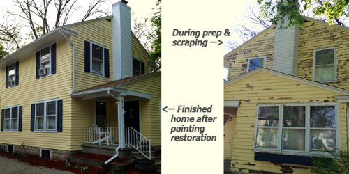 Make your older home like new again with proper prepping and painting