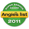 Full Color Painting wins 2011 Angie's List Super Service Award for exterior painting in Lansing house painters