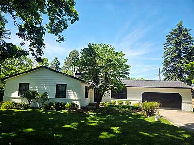 Old school house now a home before Full Color Painting LLC's refresh